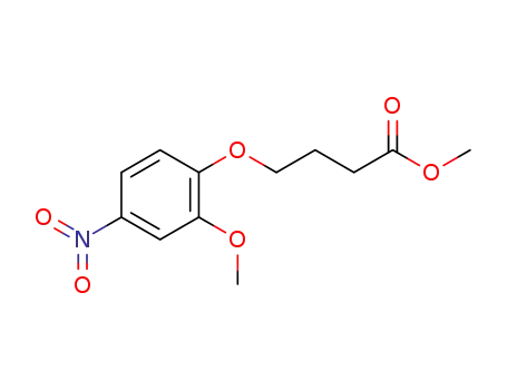 methyl 4-(2-methoxy-4-nitrophenoxy)butanoate