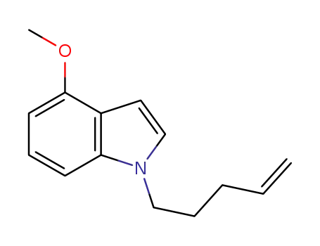 4-methoxy-1-(pent-4-en-1-yl)-1H-indole