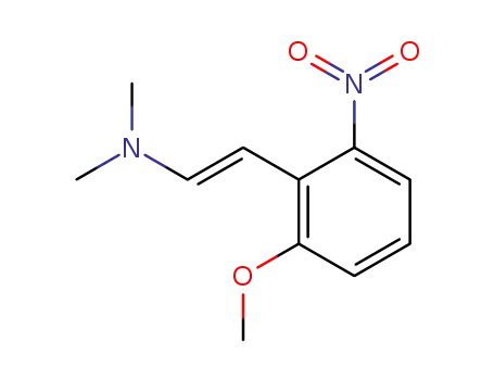 3-methoxy-trans-2-[β-(dimethylamino)vinyl]-nitrobenzene