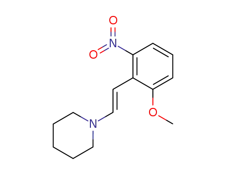 1-[(E)-2-(2-Methoxy-6-nitro-phenyl)-vinyl]-piperidine