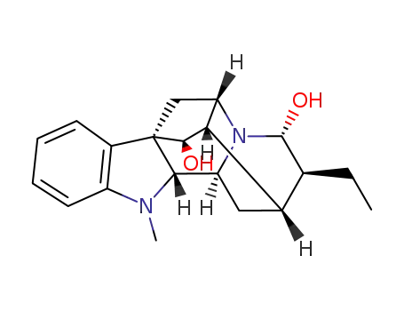 Molecular Structure of 4360-12-7 (Ajmaline)