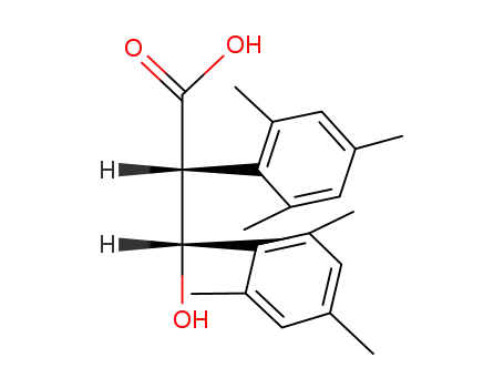 threo-3-Hydroxy-2,3-dimesityl-propionsaeure