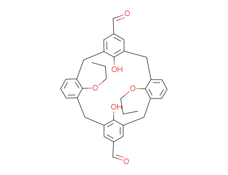 26,28-dihydroxy-25,27-dipropoxycalix[4]arene-5,11-dicarbaldehyde