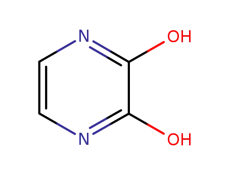 Molecular Structure of 931-18-0 (PYRAZINE-2,3-DIOL)