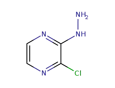 Molecular Structure of 63286-28-2 (3-CHLORO-2-HYDRAZINO-1,2-DIHYDROPYRAZINE HYDROCHLORIDE)