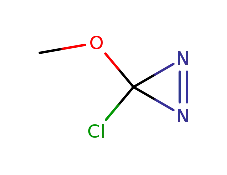 Molecular Structure of 4222-27-9 (3-CHLORO-3-METHOXYDIAZIRINE			)