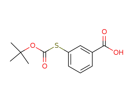 3-S-(t-butoxycarbonyl)mercaptobenzoic acid