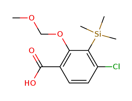 4-chloro-2-methoxymethoxy-3-trimethylsilanyl-benzoic acid