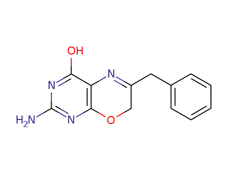 2-amino-6-benzyl-3,7-dihydro-pyrimido[4,5-b][1,4]oxazin-4-one