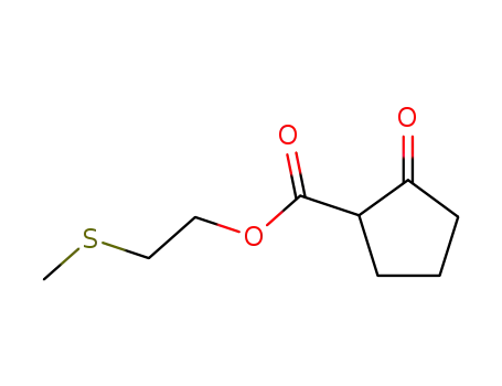 2-(methylthio)ethyl 2-oxocyclopentane-1-carboxylate