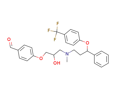 4-(2-hydroxy-3-{methyl-[3-phenyl-3-(4-trifluoromethyl-phenoxy)-propyl]-amino}-propoxy)-benzaldehyde