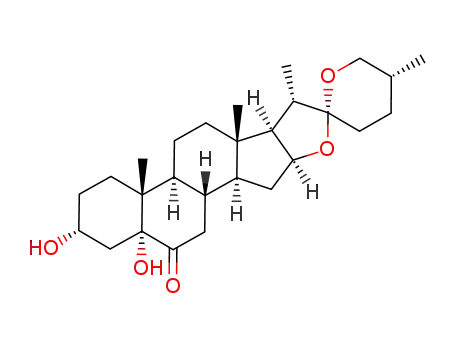 (25R)-3α,5-dihydroxy-5α-spirostan-6-one