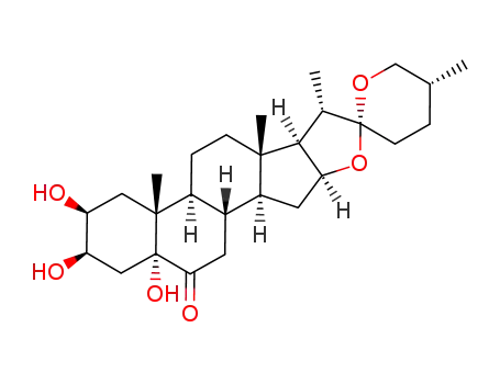 (25R)-2β,3β,5-trihydroxy-5α-spirostan-6-one