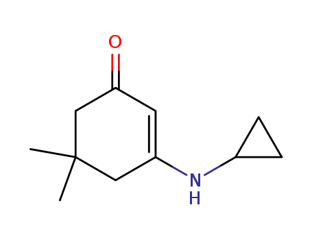 3-(cyclopropylamino)-5,5-dimethylcyclohex-2-enone