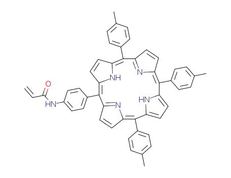 5-(4-acryloylaminophenyl)-10,15,20-tri-p-tolylporphyrin