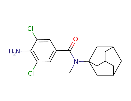 N-adamantan-1-yl-4-amino-3,5-dichloro-N-methyl-benzamide