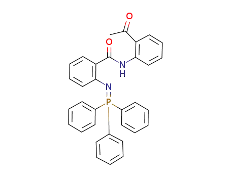 N-(2-acetylphenyl)-2-[(triphenylphosphoranylidene)amino]benzamide