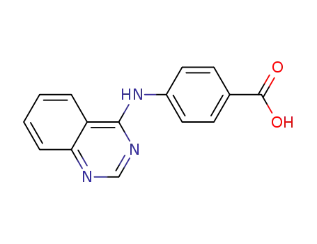 4-(quinazolin-4-ylamino)benzoic acid