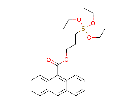 9-anthracenecarboxylic acid (triethoxysilyl) propyl ester