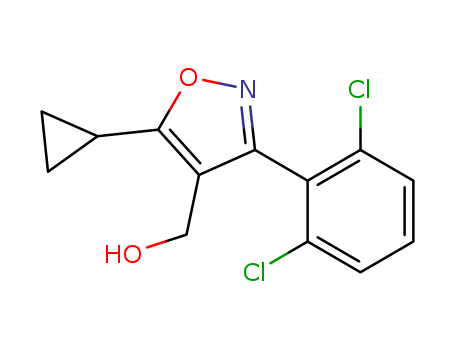 [5-cyclopropyl-3-(2,6‐dichlorophenyl)-1,2-oxazol-4-yl]methanol