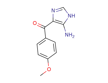 (5-amino-1H-imidazol-4-yl)-(4-methoxy-phenyl)-methanone