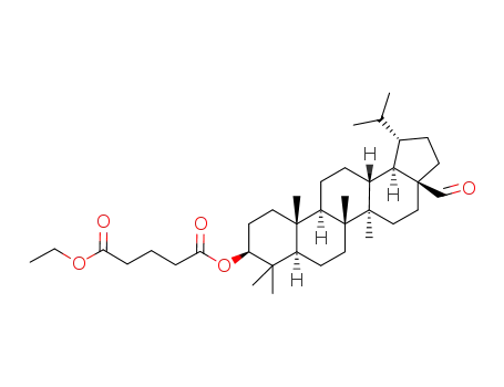 3β-3-(mono-ethylglutaryloxy)-lupan-28-al