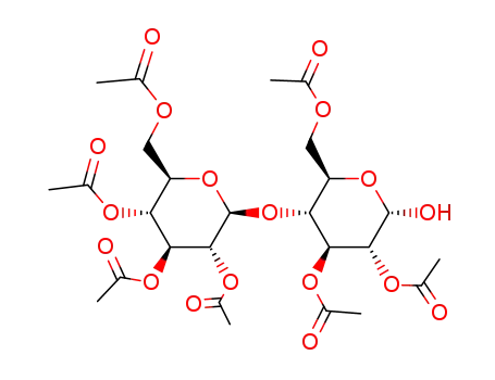 α-D-glucopyranose-4-O-(2,3,4,6-tetra-O-acetyl-β-D-glucopyranosyl)-2,3,6-triacetate