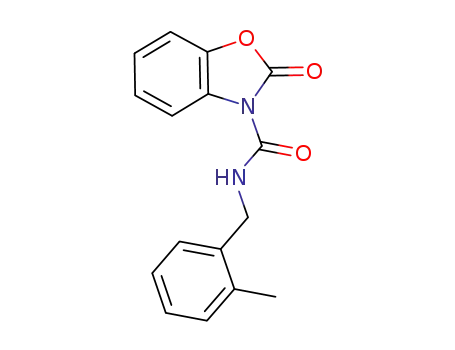 2-oxo-benzooxazol-3-carboxylic acid 2-methyl-benzylamide