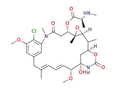 maytansinol 3-(S)-α-N-methylaminopropionate