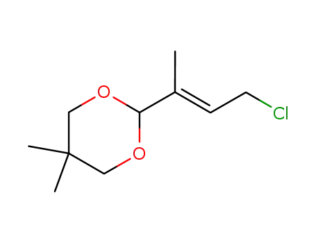 4-chloro-2-methyl-2-buten-1-al neopentyl acetal