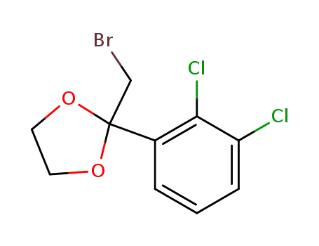 2-(bromomethyl)-2-(2,3-dichlorophenyl)-1,3-dioxolane