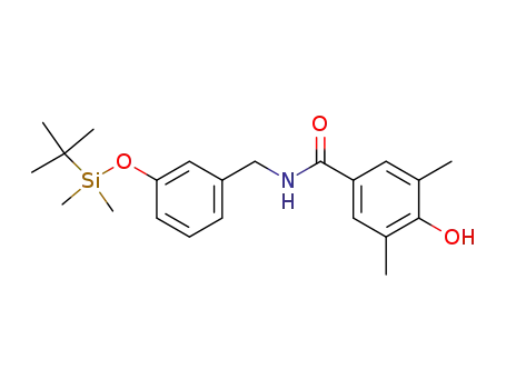 N-[3-[[[(1,1-dimethylethyl)dimethylsilyl]oxy]phenyl]methyl]-3,5-dimethyl-4-hydroxybenzamide