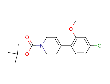 tert-butyl 4-(4-chloro-2-methoxyphenyl)-3,6-dihydropyridine-1(2H)-carboxylate