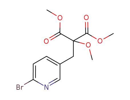 dimethyl [(6-bromopyridin-3-yl)methyl](methoxy)malonate