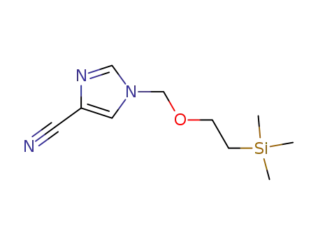 1-((2-(trimethylsilyl)ethoxy)methyl)-1H-imidazole-4-carbonitrile