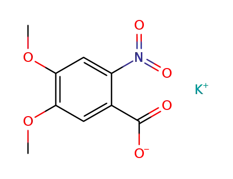 potassium 2-nitro-4,5-dimethoxybenzoate