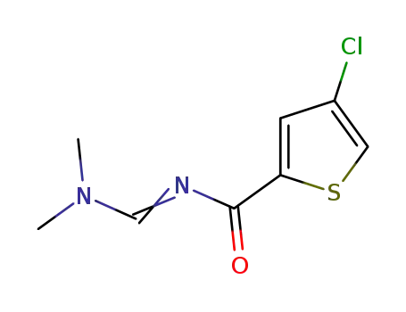 4-chloro-N-dimethylaminomethylene-2-thiophene carboxamide