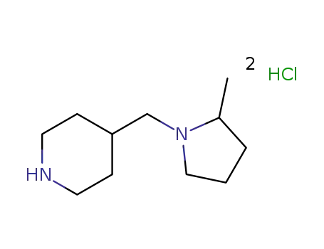 4-(2-methylpyrrolidin-1-ylmethyl)piperidine dihydrochloride