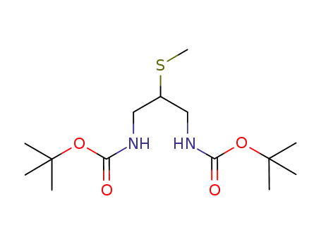 di-tert-butyl [2-(methylthio)propane-1,3-diyl]biscarbamate