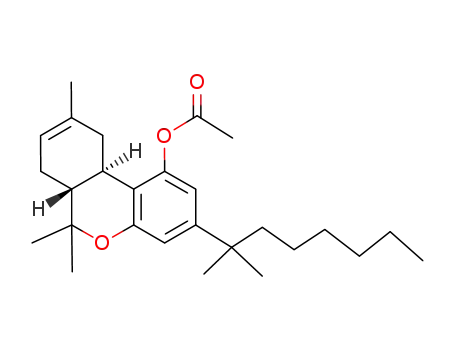 (6aR,10aR)-3-(1',1'-dimethylheptyl)-Δ8-tetrahydrocannabinol 1-O-acetate