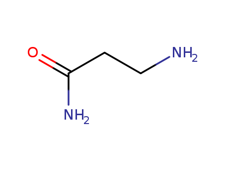4726-85-6,beta-alanine amide,b-Alaninamide (6CI,7CI,8CI);3-Amino-3-oxopropylamine; 3-Aminopropanamide; 3-Aminopropionamide;[2-(Aminocarbonyl)ethyl]amine; b-Alanine amide; b-Alanylamide; b-Aminopropionamide