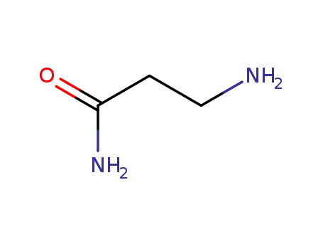 Molecular Structure of 4726-85-6 (beta-alanine amide)