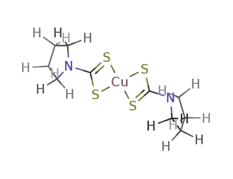 [Cu(κ2-pyrrolidine dithiocarbamate)2]