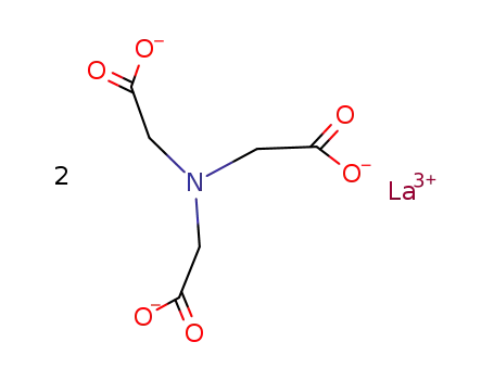 La(nitrilotriacetate)2(3-)