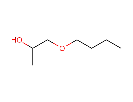 Molecular Structure of 5131-66-8 (1-Butoxy-2-propanol)