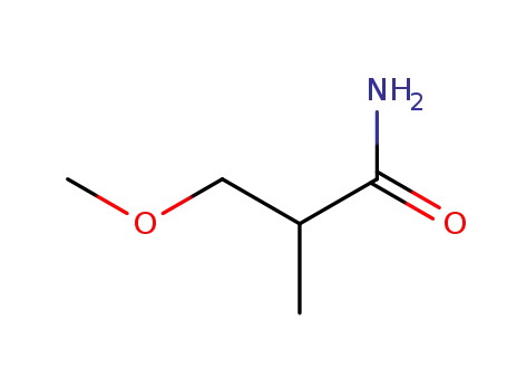 Molecular Structure of 75407-20-4 (Propanamide, 3-methoxy-2-methyl-)