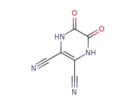 1,4,5,6-tetrahydro-5,6-dioxo-2,3-pyrazinedicarbonitrile