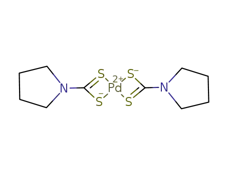 [Pd(κ2-pyrrolidine dithiocarbamate)2]