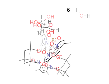 [Cu2(μ-α-D-glycose 1-phosphate)(m-xylenediamine bis(Kemp's triacid imide)(2-))(4-methyl-1,10-phenanthroline)2]*6H2O