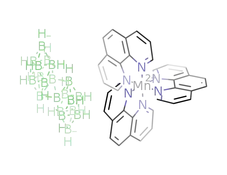 [tris(1,10-phenanthroline)manganese(II)] 1,2;1',2'-trans-bis[nonahydro-closo-decaborate]